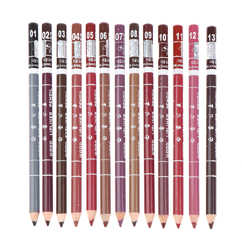 Lip Liner Pencil - Profesjonalna drewniana konturówka do ust wodoodporna