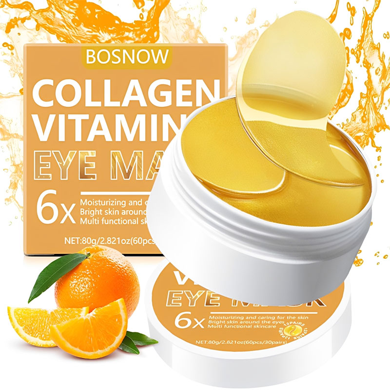 Collagen Eye Patch - 30 par płatków pod oczy, nawilżające,