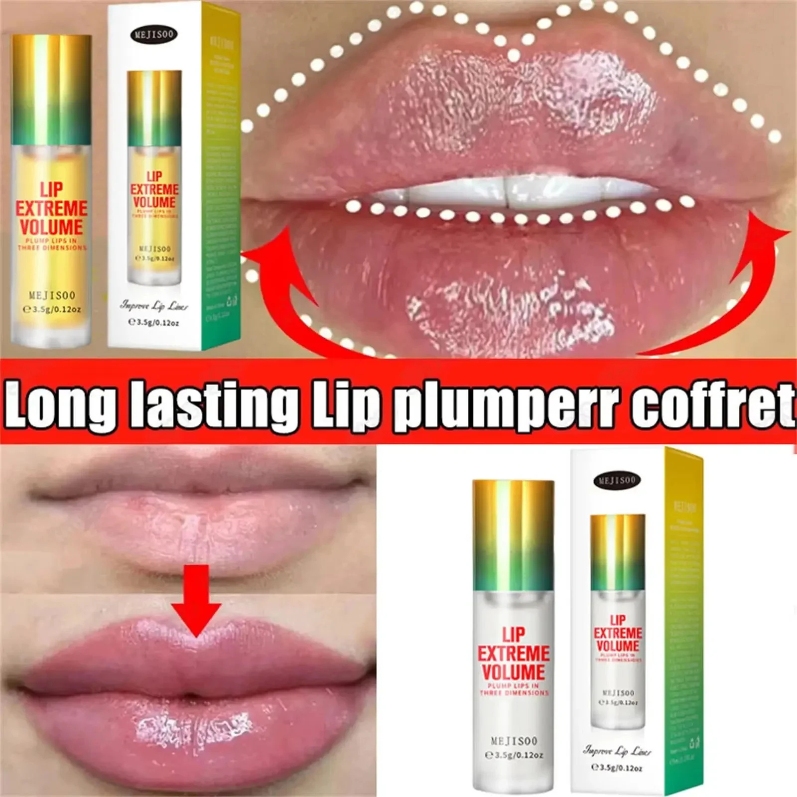 Lip Gloss Plumping - Olejek powiększający objętość ust, błyszczyk do