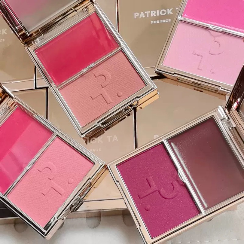 Huda Beauty Makeup Mini Kit - Patrick Dwukolorowy Naturalny Matowy Kremowy Róż