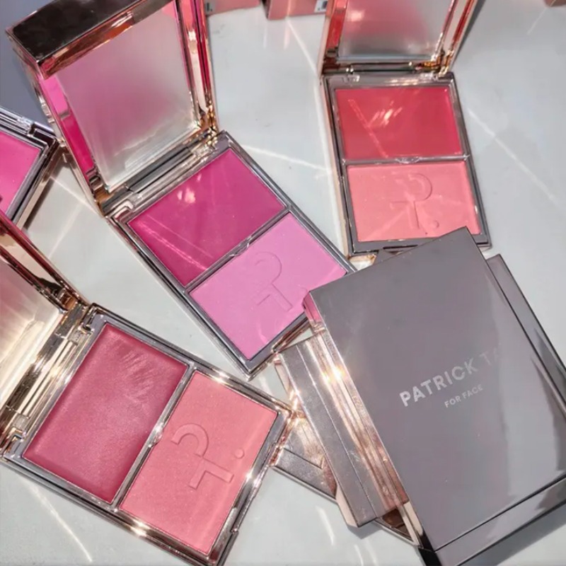 Huda Beauty Makeup Mini Kit - Patrick Matte Dwukolorowy Puder-Róż do Policzków