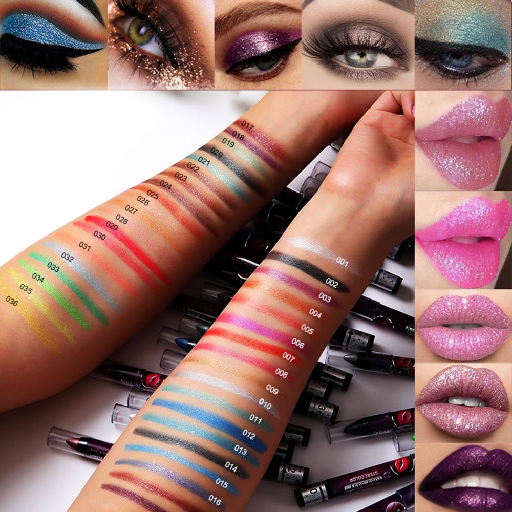 Lip Liner Pencil - Cień do powiek w kolorowym gradientie,
