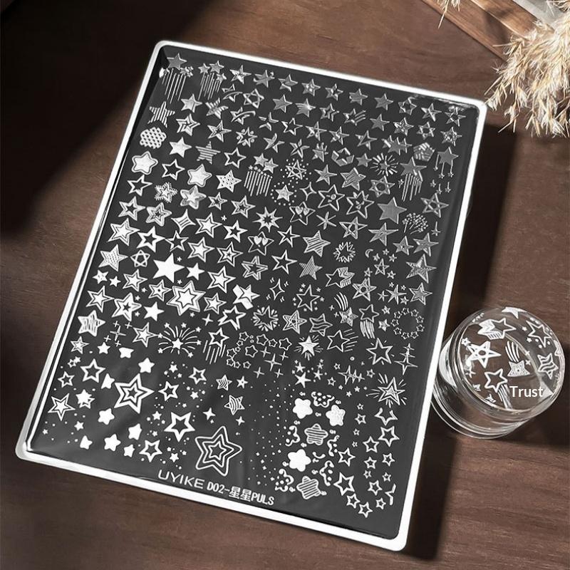 Nail Art Stamping Kit - Nowa płytka do stemplowania paznokci z
