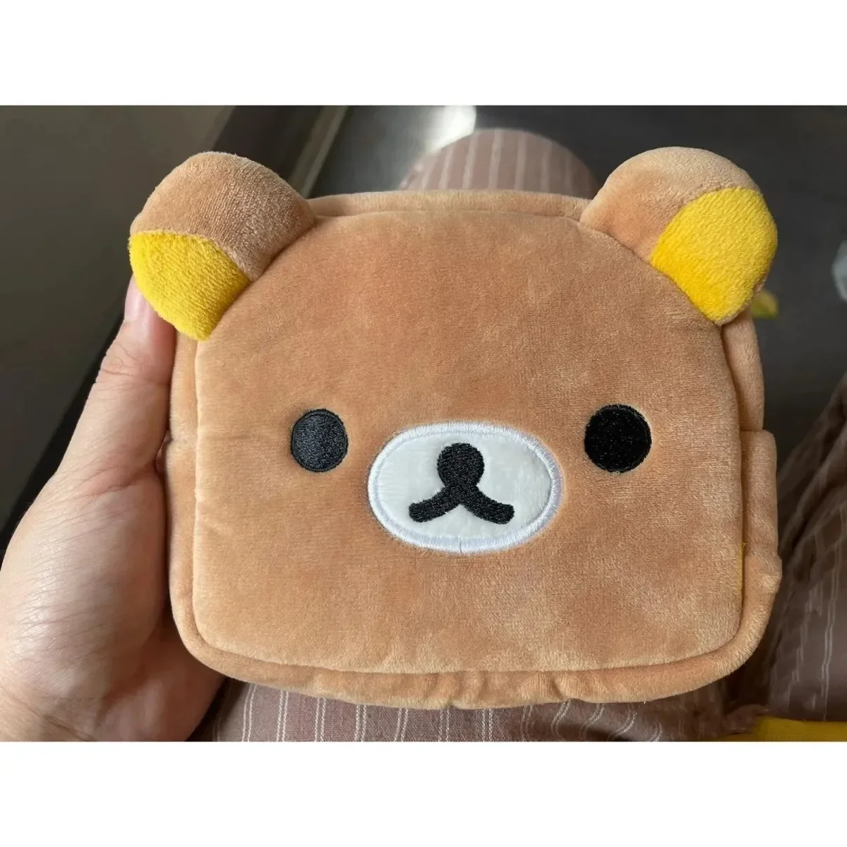 Beauty Makeup School - Uroczy piórnik pluszowy Rilakkuma - Wielofunkcyjny