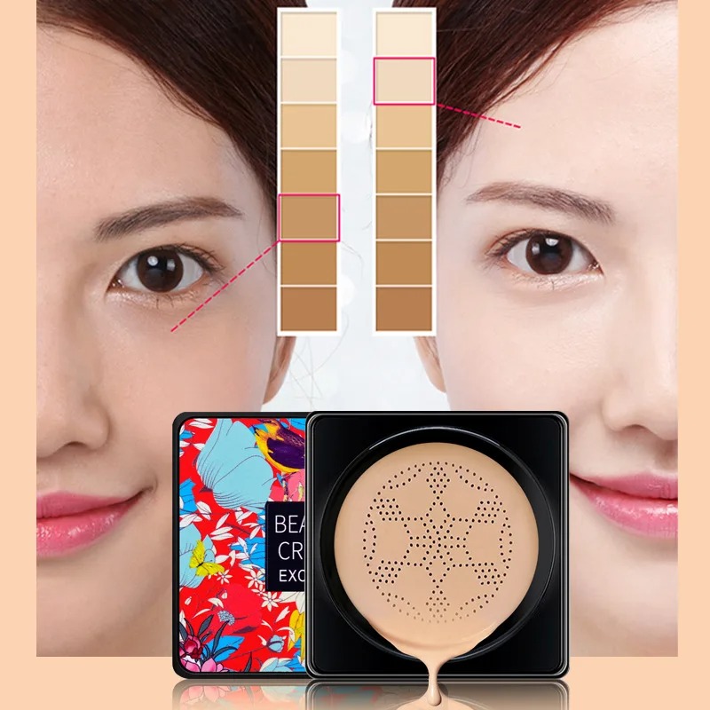 Beauty Linasi Makeup - Krem CC magiczny podkład grzybkowa głowa