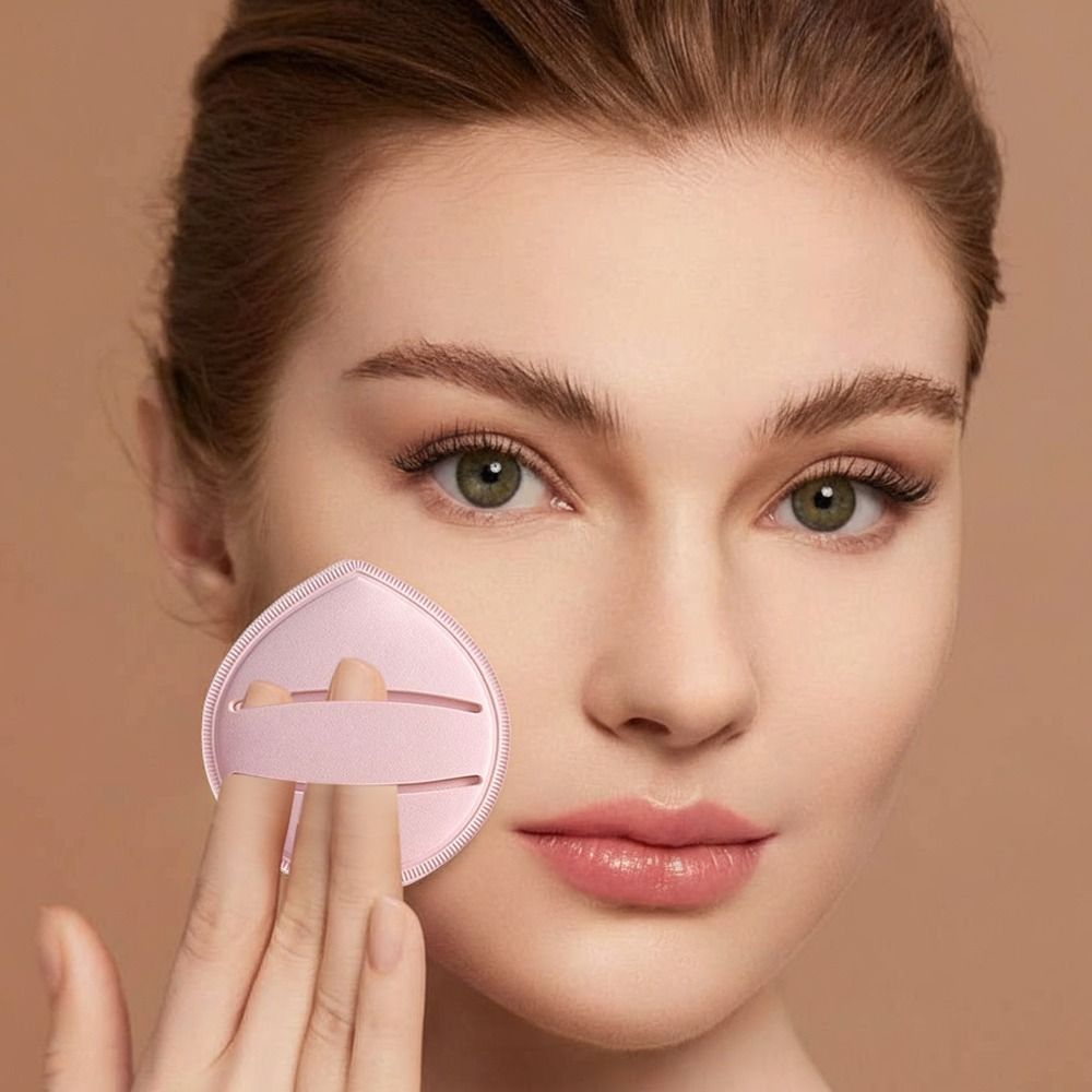 Cosmetic Sponge - Duży rozmiar, bawełniana gąbeczka do makijażu,
