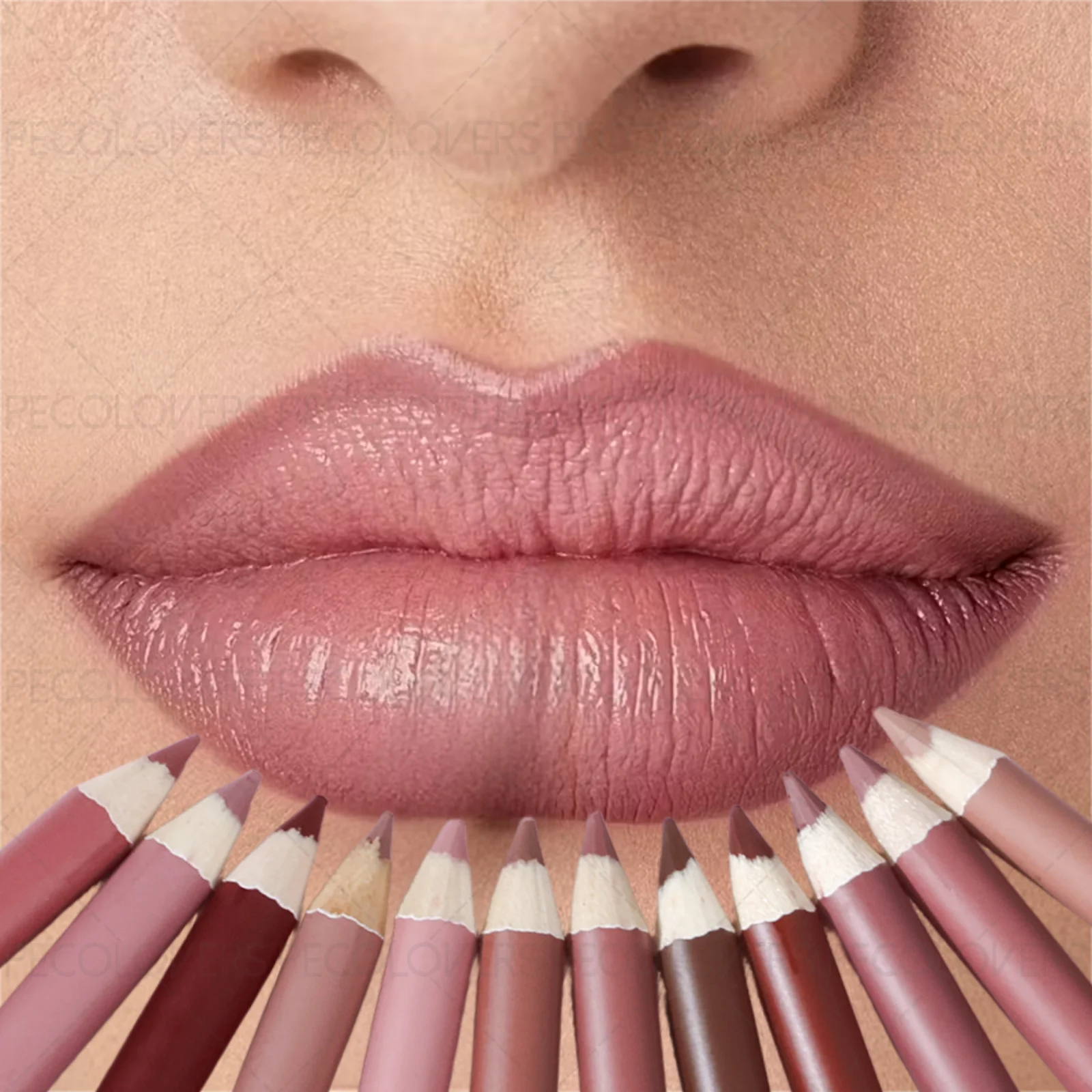 Lip Liner Pencil - 1 szt. Matowy konturówka do ust