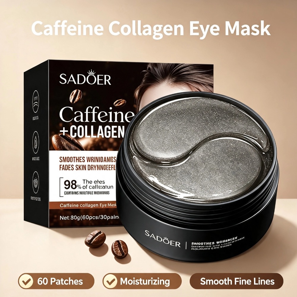 Collagen Eye Patch - Kafejek Kolagenowa Maska pod Oczy Przeciw