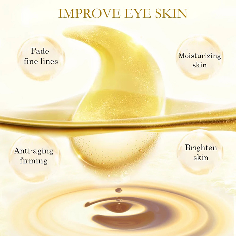10/20szt Złota kryształowa mas – Collagen Eye Patch recenzja i cena