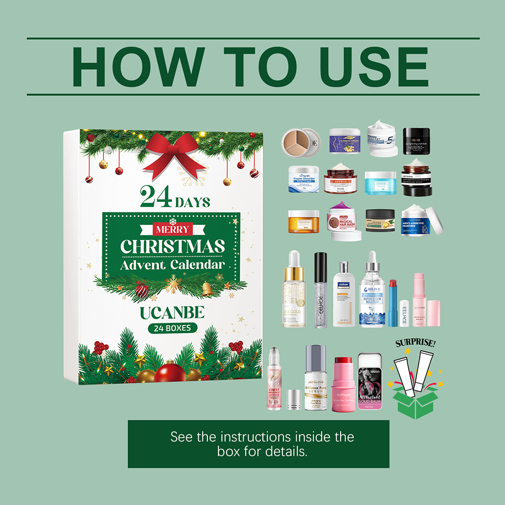 Xmas Beauty Box Beauty Skincar – Beauty Makeup Advent Calendar recenzja i cena