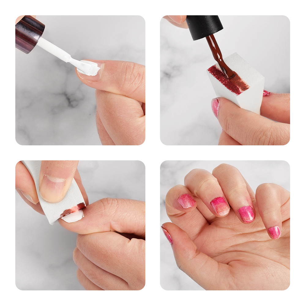 50 sztuk paznokci gąbka uroda  – Beauty Makeup Sponge recenzja i cena