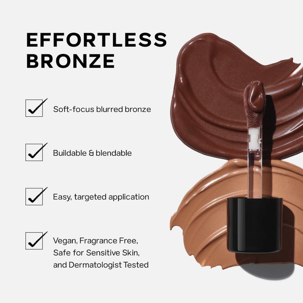 Saie Hydrating Liquid Bronzer  – Huda Beauty Makeup Mini Kit recenzja i cena