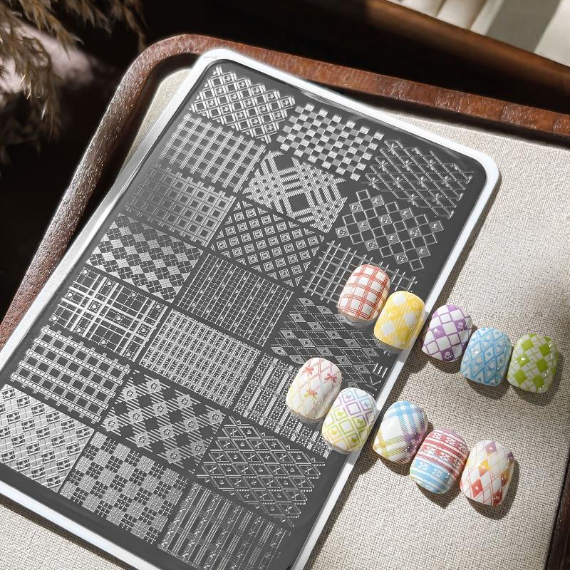 Płytki do stemplowania paznokc – Nail Art Stamping Kit recenzja i cena