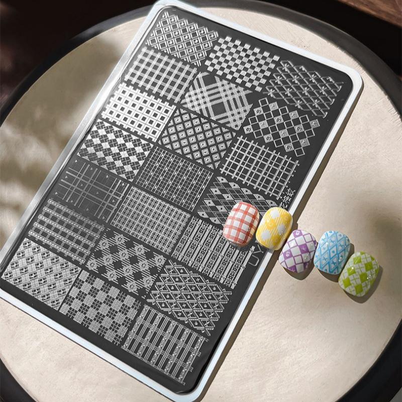 Płytki do stemplowania paznokc – Nail Art Stamping Kit recenzja i cena