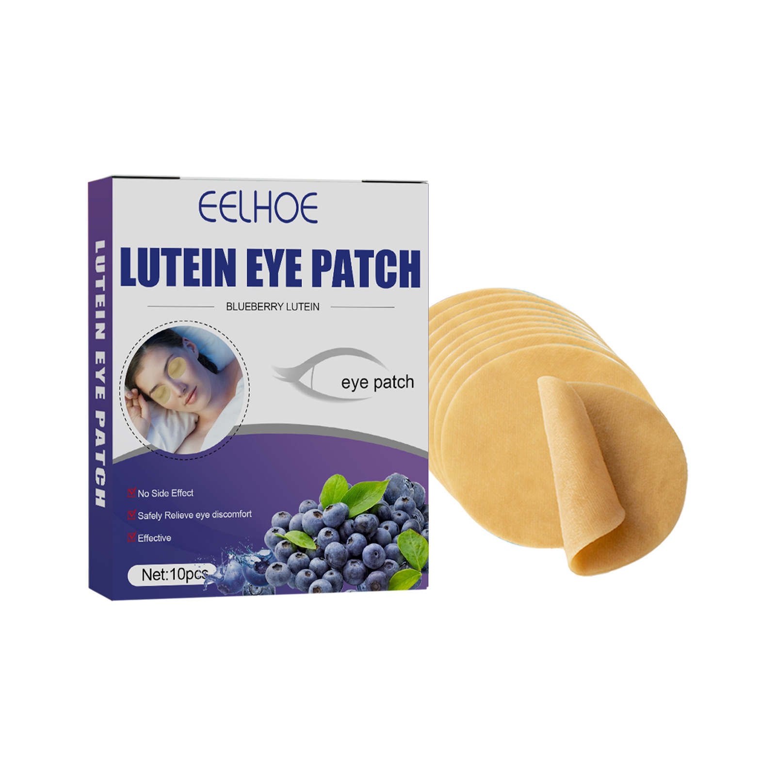 EELHOE Blueberry Lutein Eye Pa – Collagen Eye Patch recenzja i cena