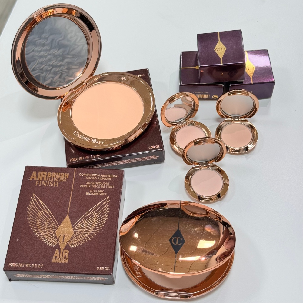 Charlotte Tilbury Airbrush Fla – Huda Beauty Makeup Mini Kit recenzja i cena
