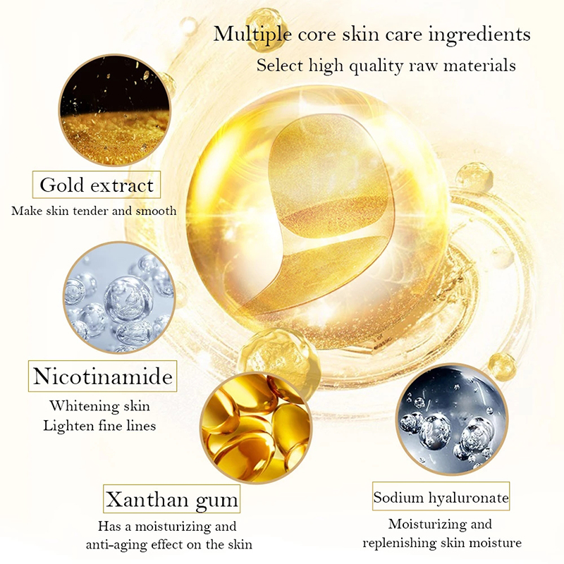 5/10/20/30 par Crystal Gold Ey – Collagen Eye Patch recenzja i cena