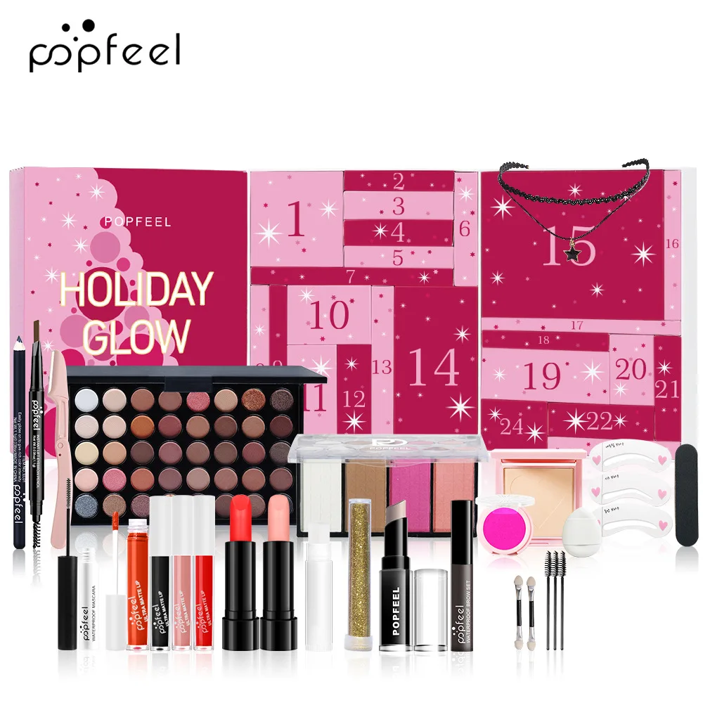 Świąteczny odliczacz do makija – Beauty Makeup Advent Calendar recenzja i cena