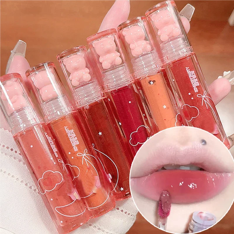 Cute Pink Bear Water Light Lip – Lip Gloss Plumping recenzja i cena