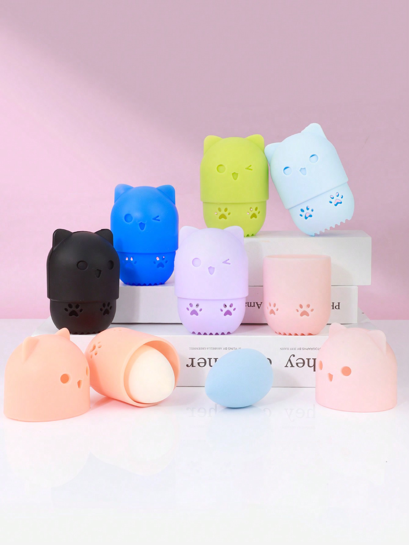 Uroczy silikonowy pojemnik na  – Beauty Makeup Sponge recenzja i cena