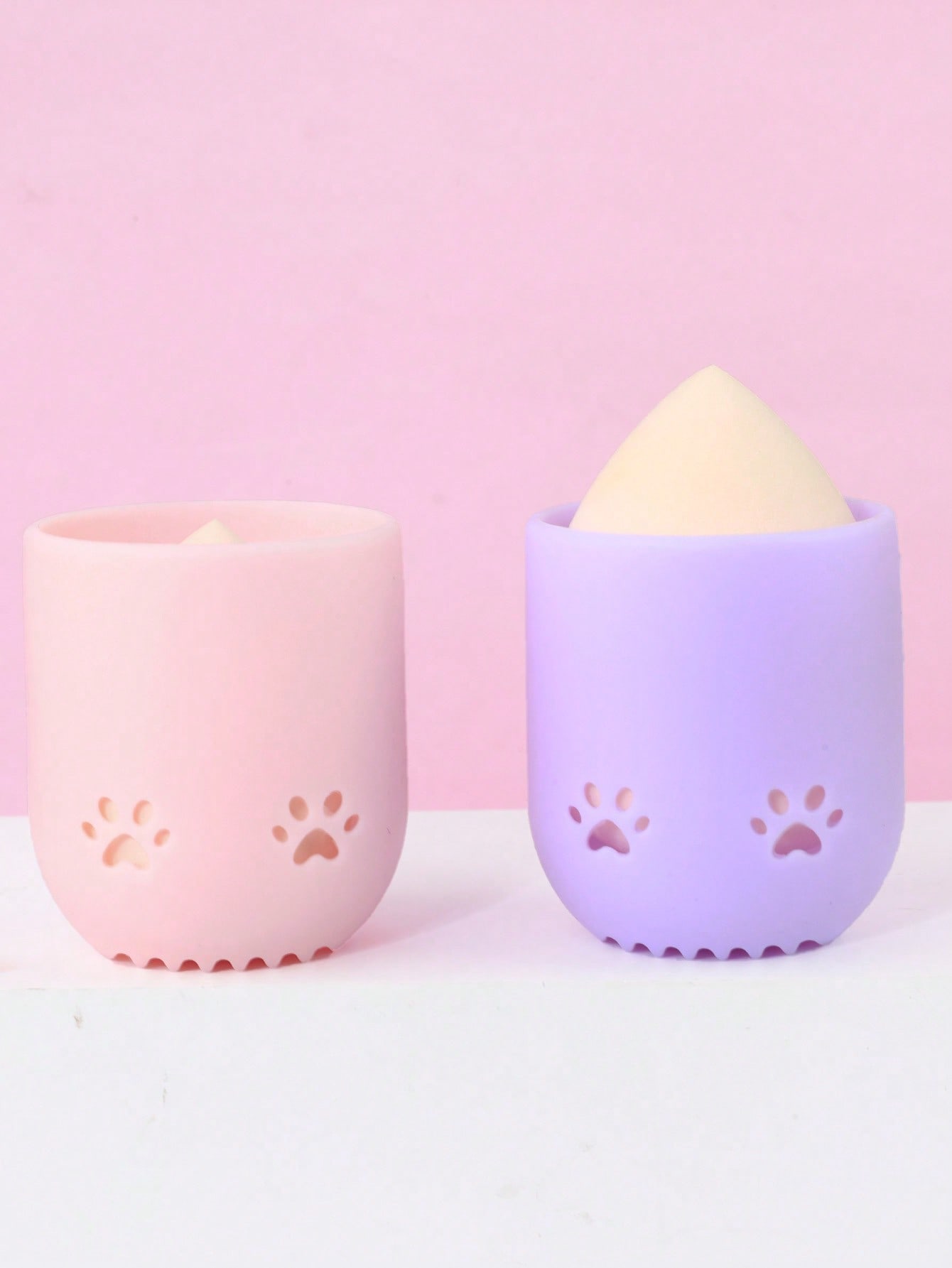 Uroczy silikonowy pojemnik na  – Beauty Makeup Sponge recenzja i cena