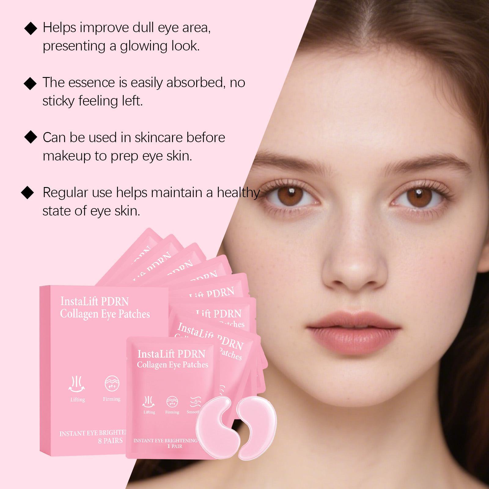 Instalift PDRN Kolagenowe Plas – Collagen Eye Patch recenzja i cena