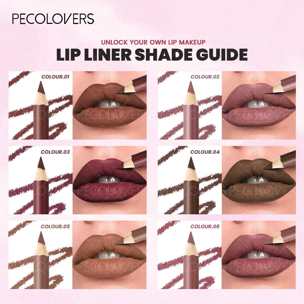1 szt. Matowy konturówka do us – Lip Liner Pencil recenzja i cena