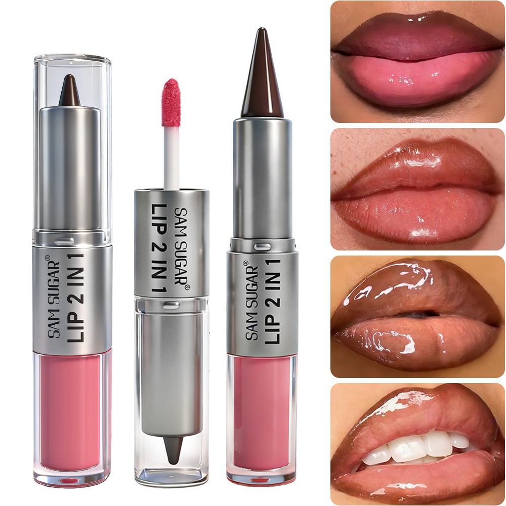 2 w 1: Konturówka do ust i bły – Lip Gloss Plumping recenzja i cena