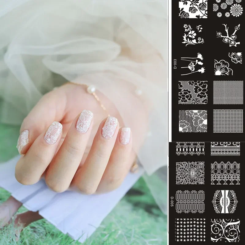 1 szt. Zestaw warstw stemplują – Nail Art Stamping Kit recenzja i cena