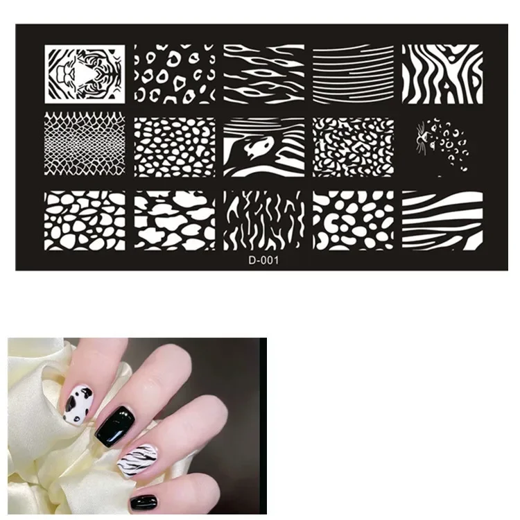 1 szt. Zestaw warstw stemplują – Nail Art Stamping Kit recenzja i cena